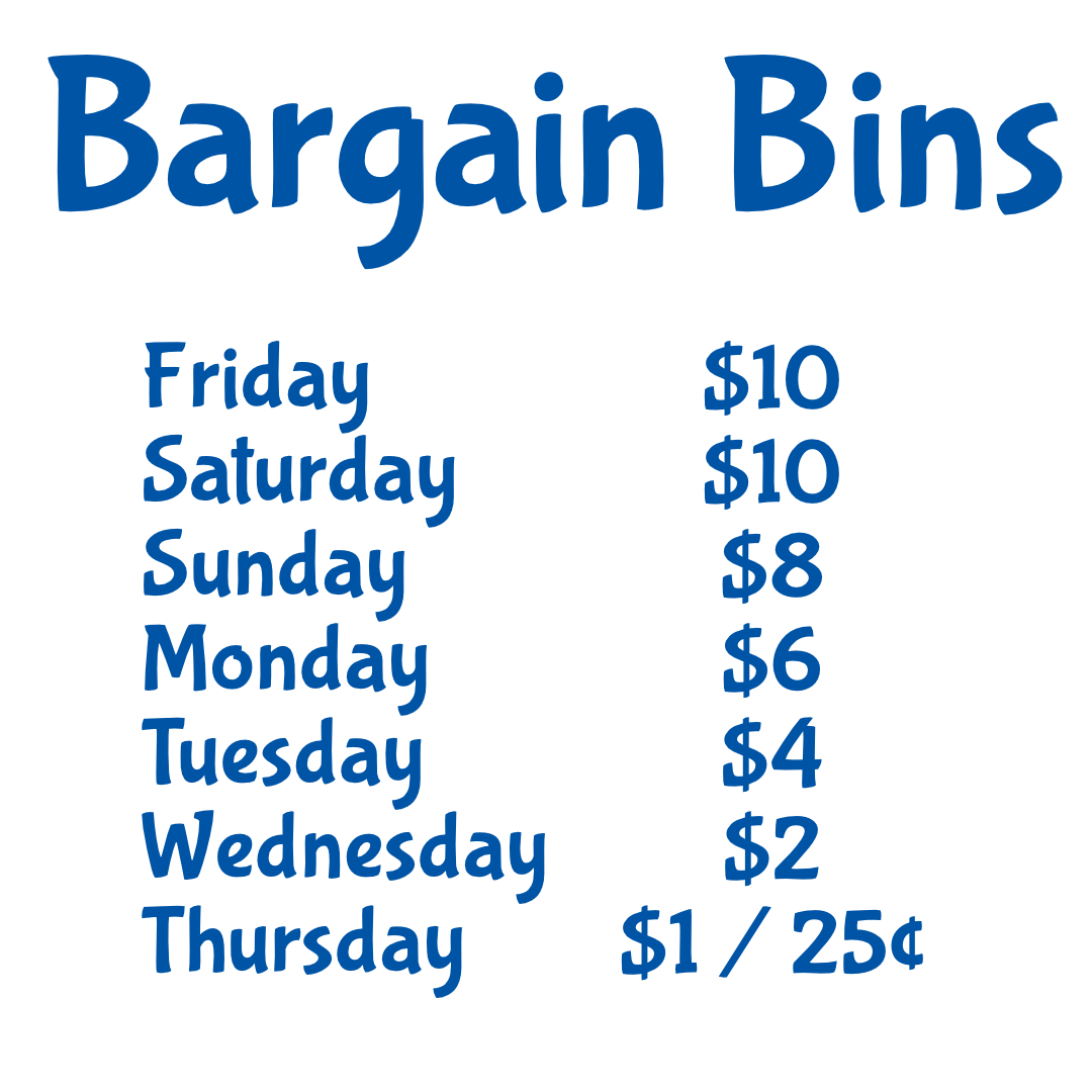 Bargain Bin Prices